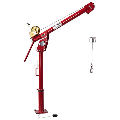 Thern 5PF5 Series 850lbs Portable Davit Crane with Winch