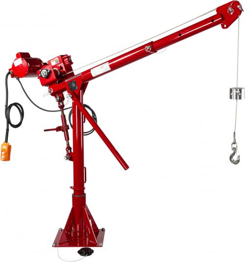 Thern 5PT10 Series 1200lbs Portable Davit Crane with Winch