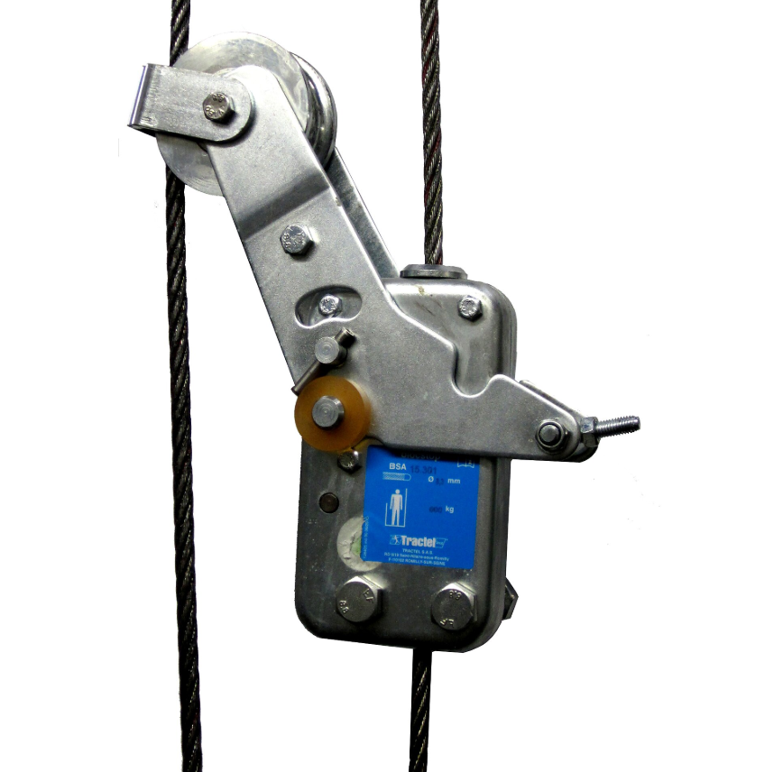 Tractel Blocstop BSA Safety Device for Wire Rope