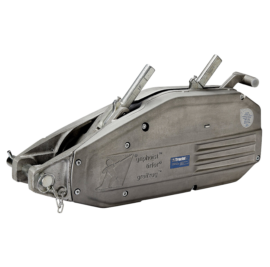 Tractel TU32 Griphoist/Tirfor 6000lbs/8000lbs Man-Riding/Material Wire Rope Hoists