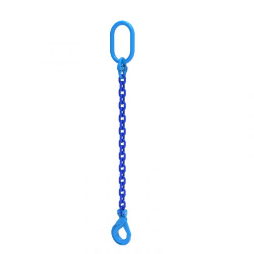 WH 1/2 Inch Dia. x WLL 15000lbs Single Leg Grade 100 Chain Slings