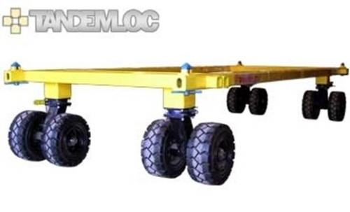 Tandemloc 20ft Container Cart With Pneumatic Tires