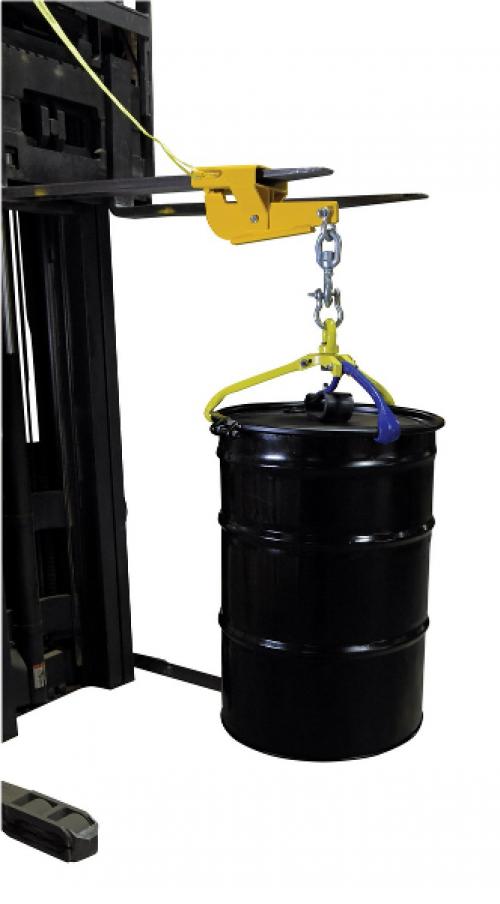 Vestil Single Tine Forklift Hook Attachment (Swivel Latch) 4000lbs