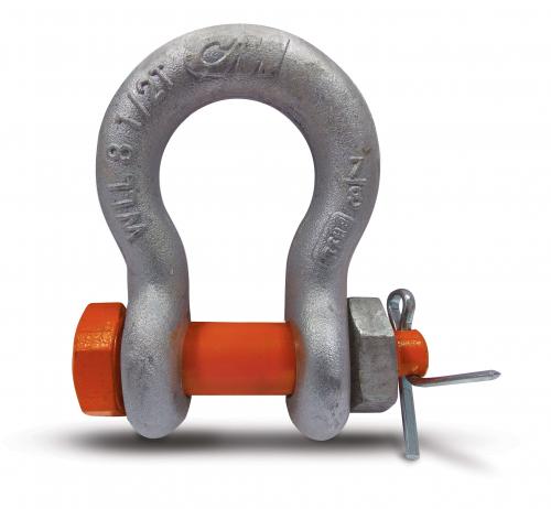 CM Galvanized Carbon Anchor Shackles With Bolt, Nut & Cotter Pin
