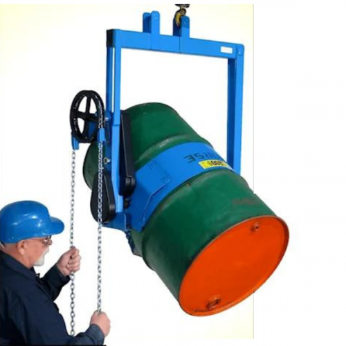 Morse Geared Heavy-Duty 1500lbs Pouring Drum Lifter