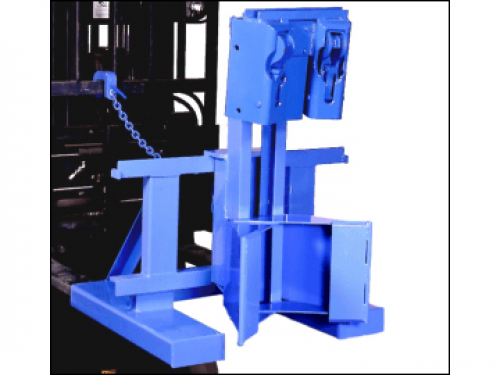 Morspeed Forklift Attachment For Fiber, Steel and Plastic Drums