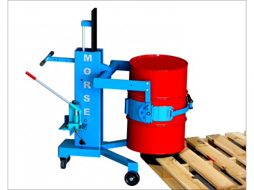 Morse Drum Palletizer Trolley With Geared Tilt