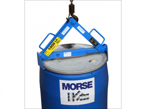 Morse Adjustable Drum Lifter For Plastic Fiber and Steel