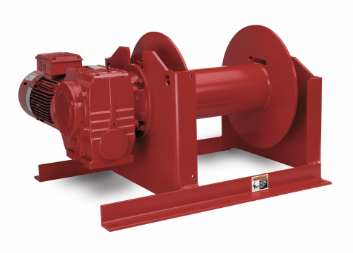Thern 4HWF Series - Helical/Worm Gear Power Winches