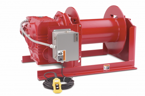 Thern 4HWF Series - Helical/Worm Gear Power Winches