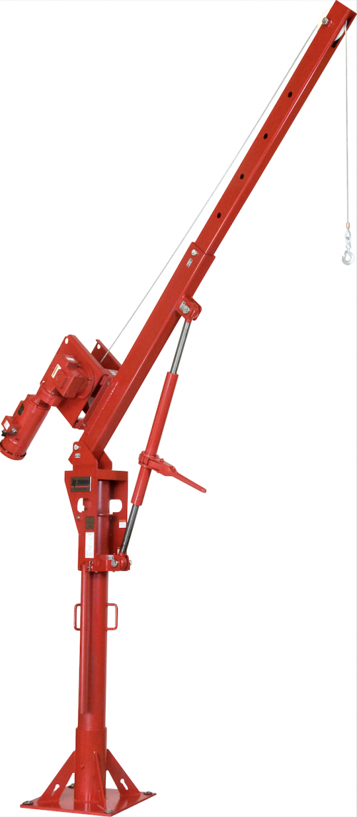Thern 5PT30 SERIES 3,000lbs Transportable Davit Crane with Winch