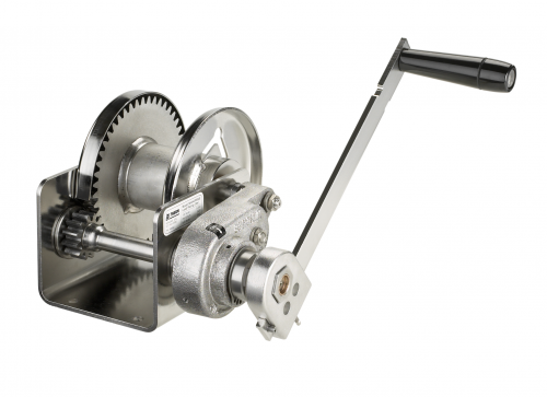 Thern Spur Gear Hand Winches - Stainless Steel 
