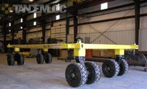 Tandemloc 20ft Container Cart With Pneumatic Tires