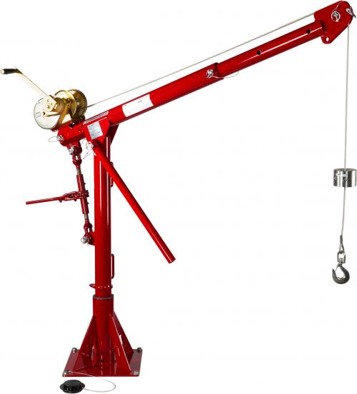 Thern 5PT10 Series 1200lbs Portable Davit Crane with Winch