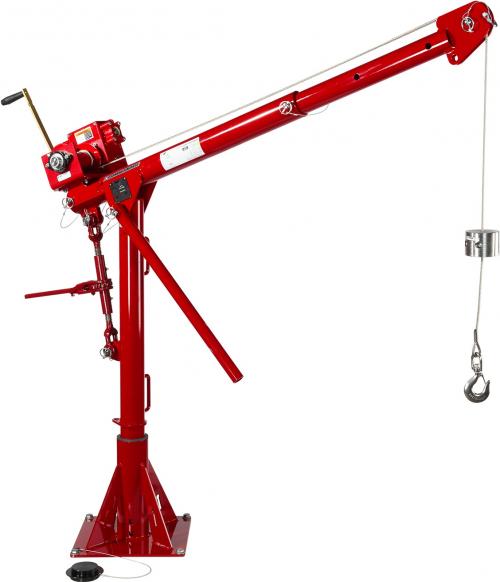 Thern 5PT10 Series 1200lbs Portable Davit Crane with Winch