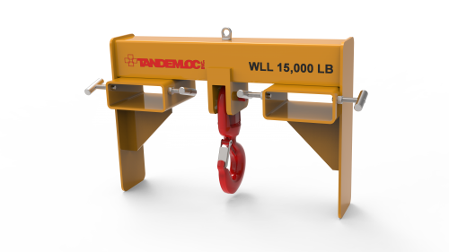Tandemloc Single Hook Type Forklift Attachment